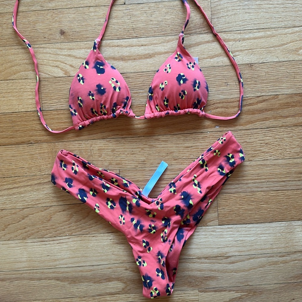 NWOT Never Worn UO Out from Under Leopard Bikini